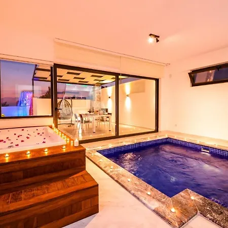 Han - 1 Bedroom Honeymoon In Kalkan 别墅