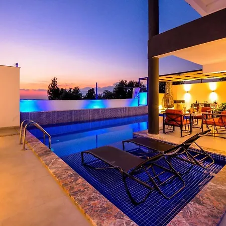 Han - 1 Bedroom Honeymoon In Kalkan 别墅 卡斯