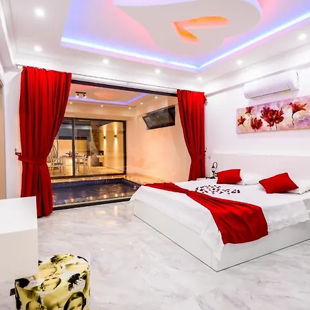 别墅 Han - 1 Bedroom Honeymoon In Kalkan 卡斯